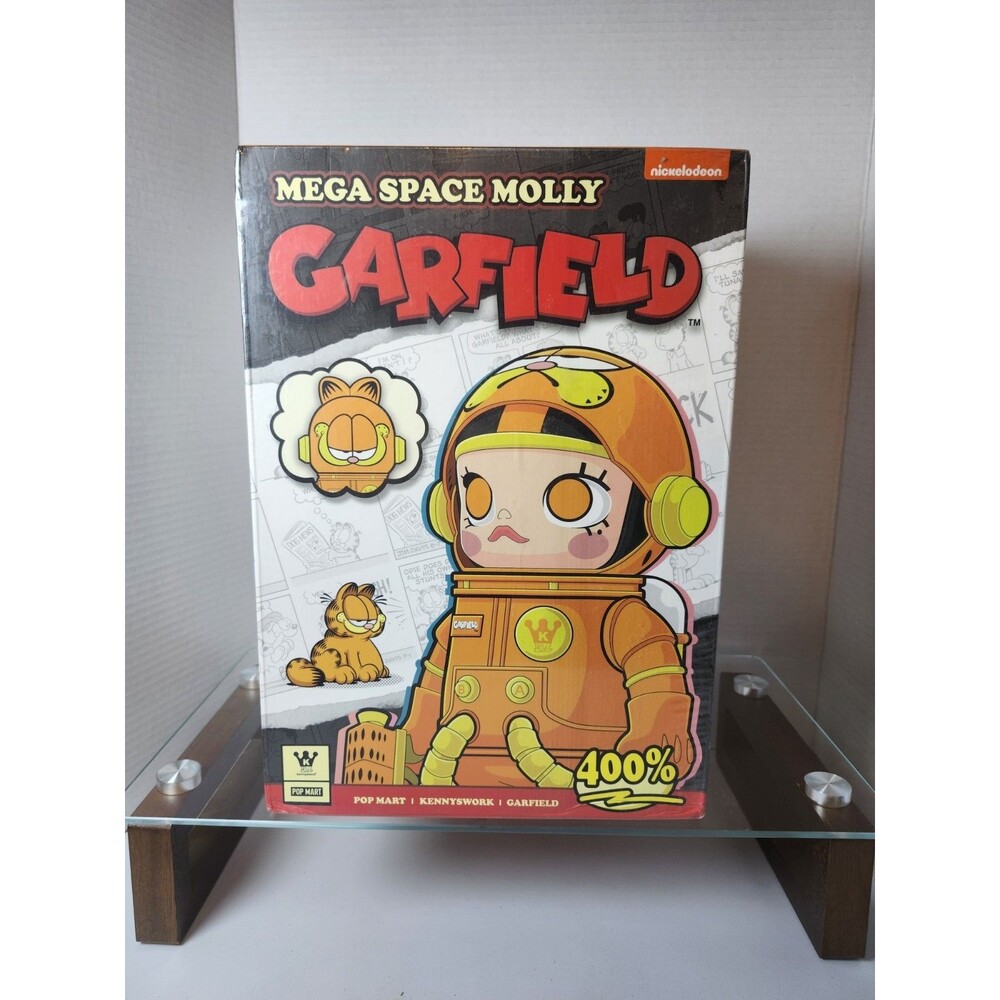 POP MART MEGA SPACE MOLLY 400% GARFIELD SEALED